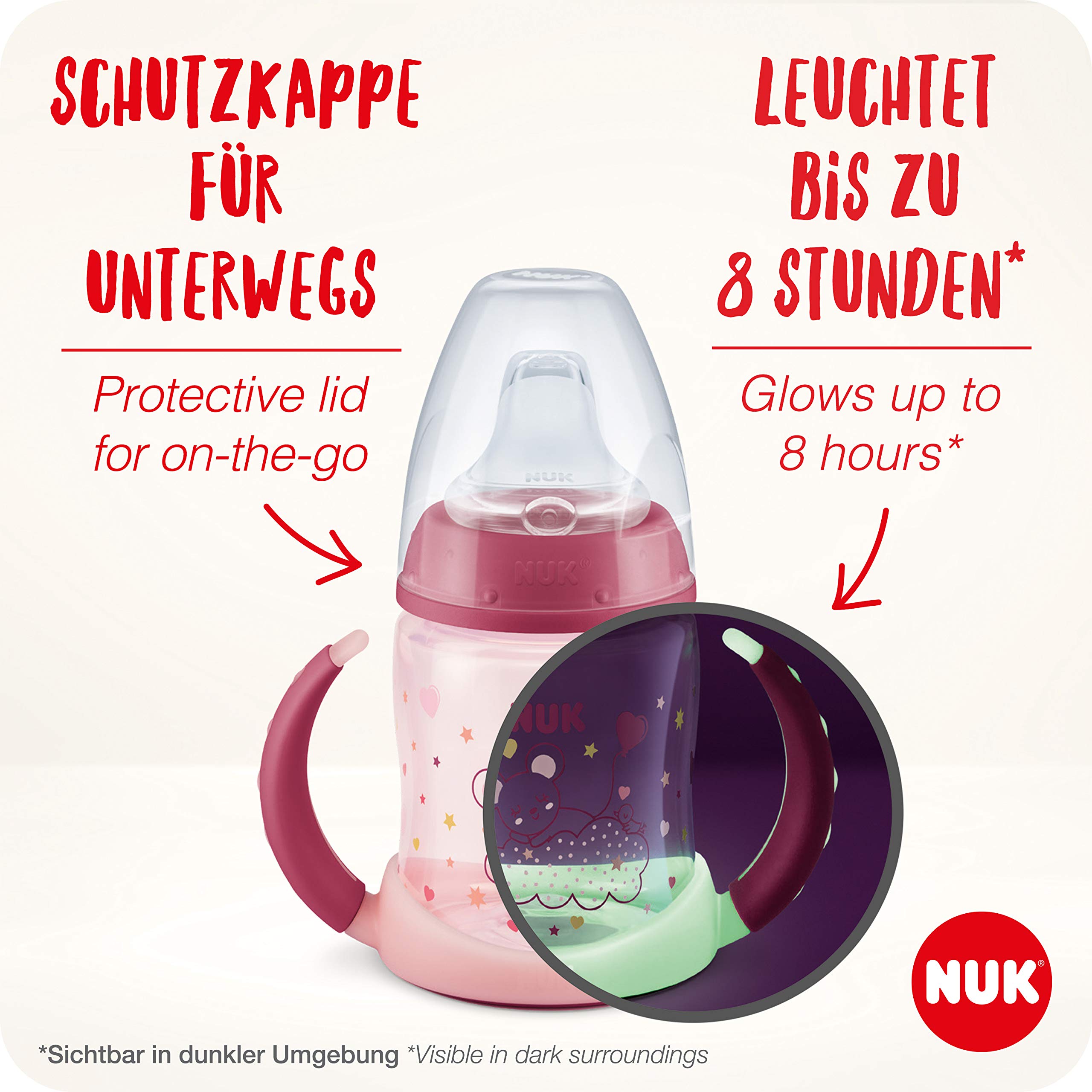 nuk-first-choice-tasse-d-apprentissage-jour-et-nuit-150-ml-violet-6-18-mois image 5