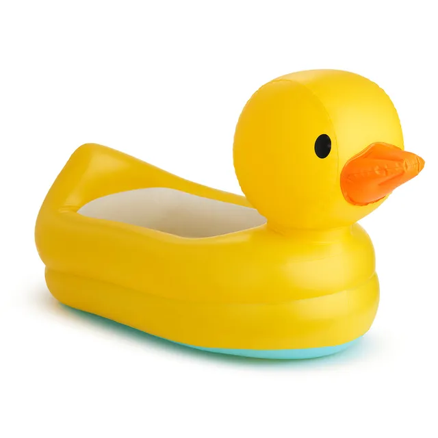 munchkin-white-hot-canard-gonflable-baignoire-b-b-6-24-mois image 1