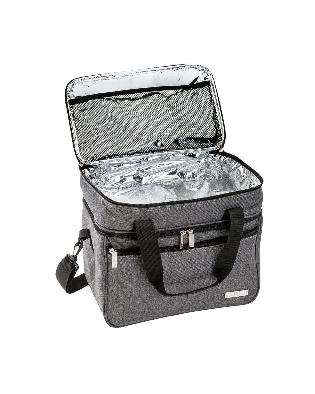 twistshake-sac-isotherme-repas-et-biberon-21l-2-compartiments-gris image 3