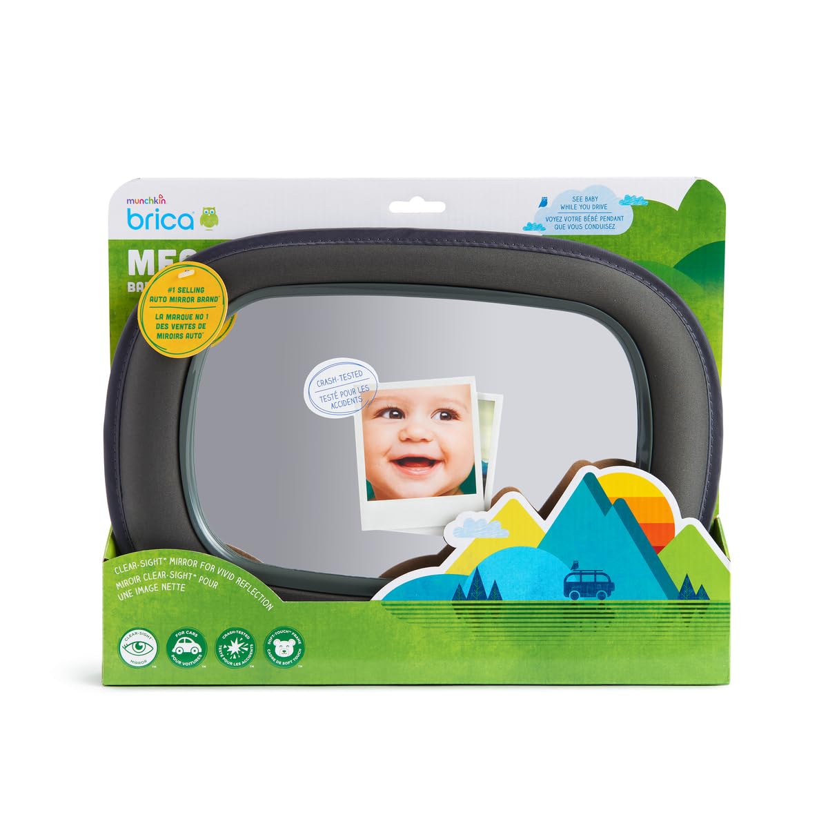 munchkin-in-sight-miroir-de-voiture-b-b-extra-large-noir image 3
