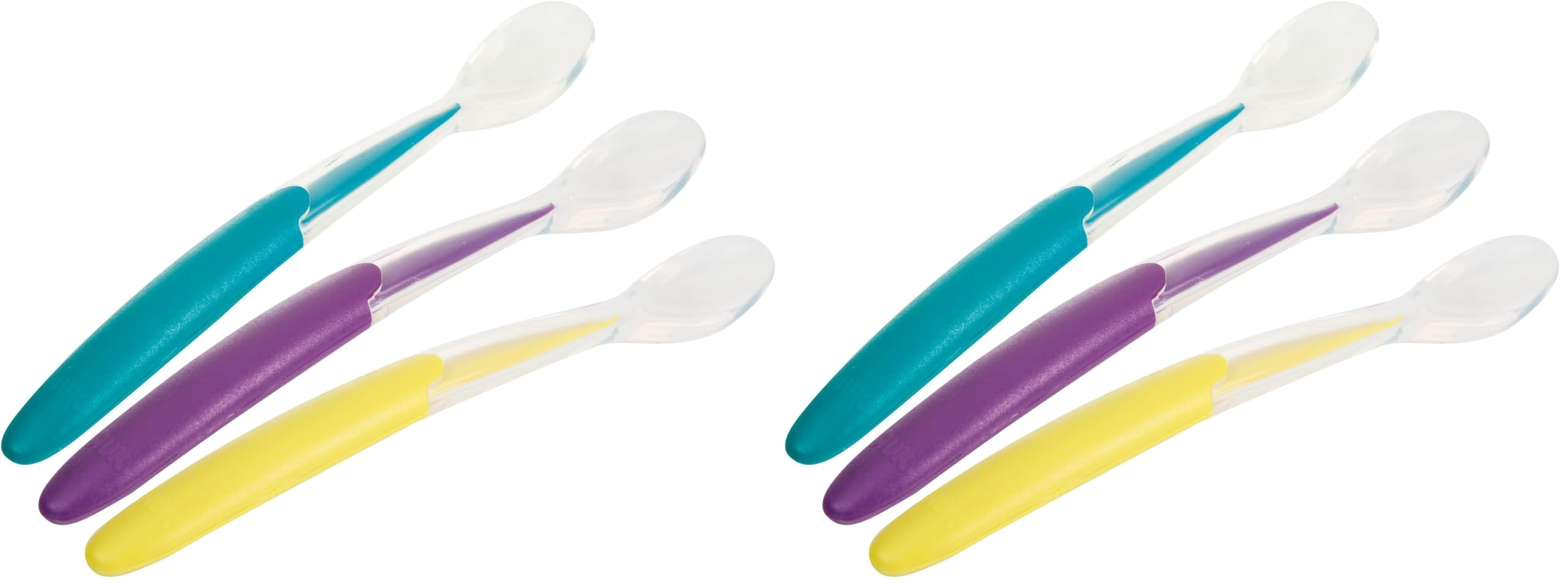 nuk-easy-learning-cuill-res-douces-silicone-lot-de-3 image 2