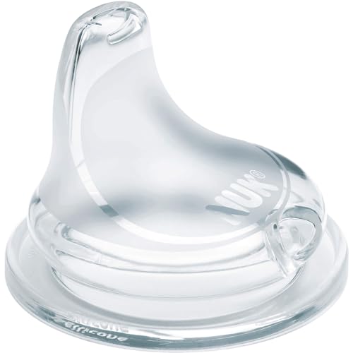 nuk-easy-learning-bec-silicone-souple-anti-coulement-lot-de-2-transparent image 3