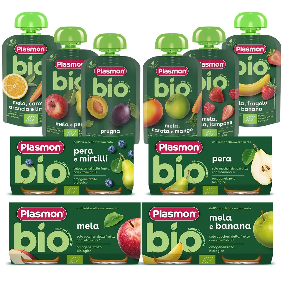 plasmon-bio-tutta-la-frutta-omogeneizzato-et-frullato-100-fruit-bio image 1