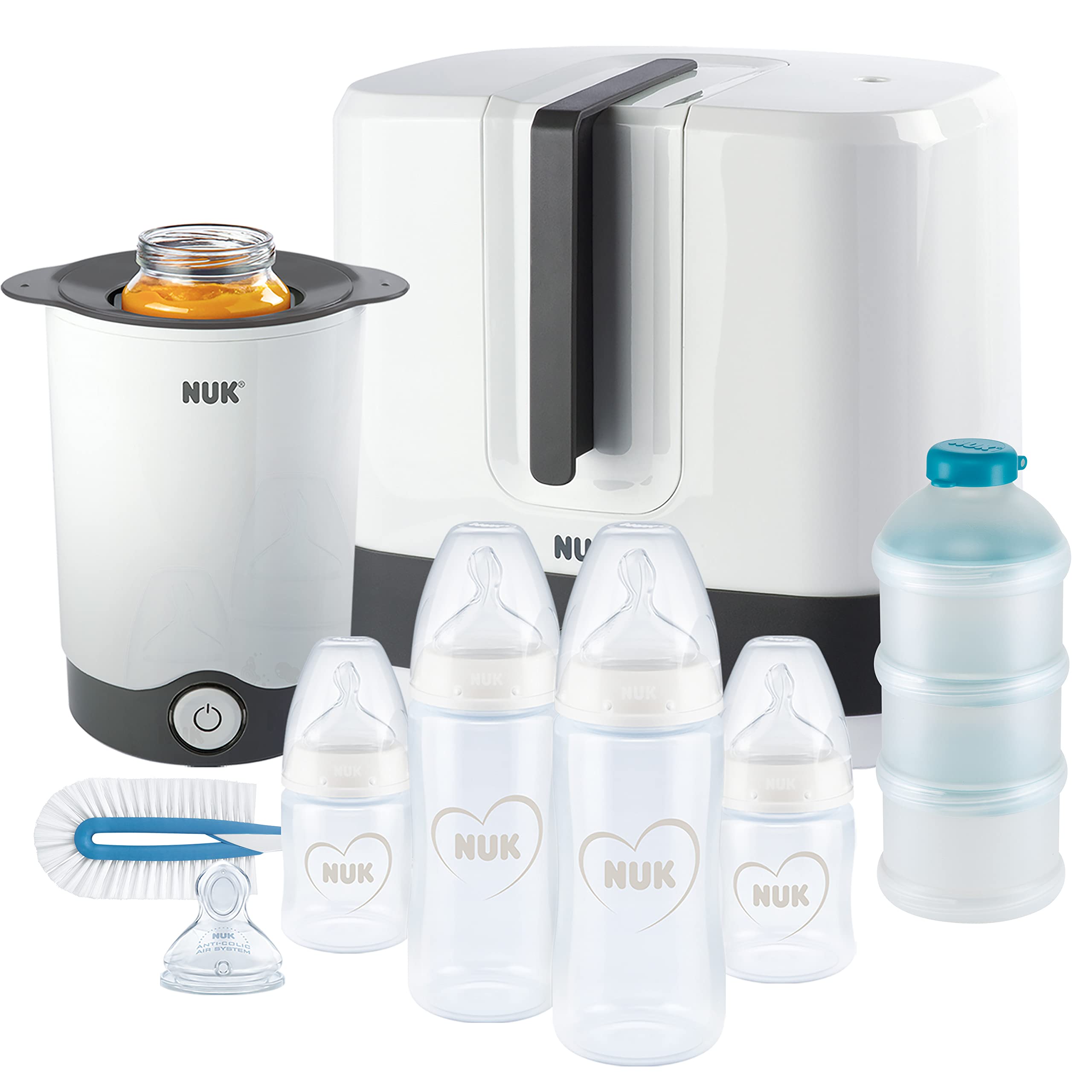nuk-first-choice-kit-d-alimentation-complet-9-pi-ces-st-rilisateur-vario-express image 1
