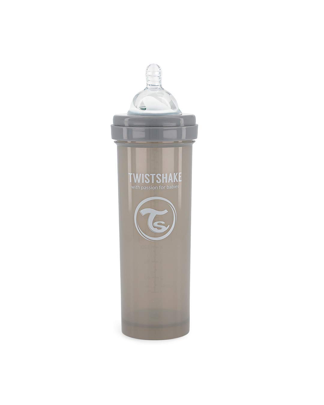 twistshake-biberon-anti-colique-330-ml-avec-r-cipient-lait-en-poudre-gris-4-mois image 3