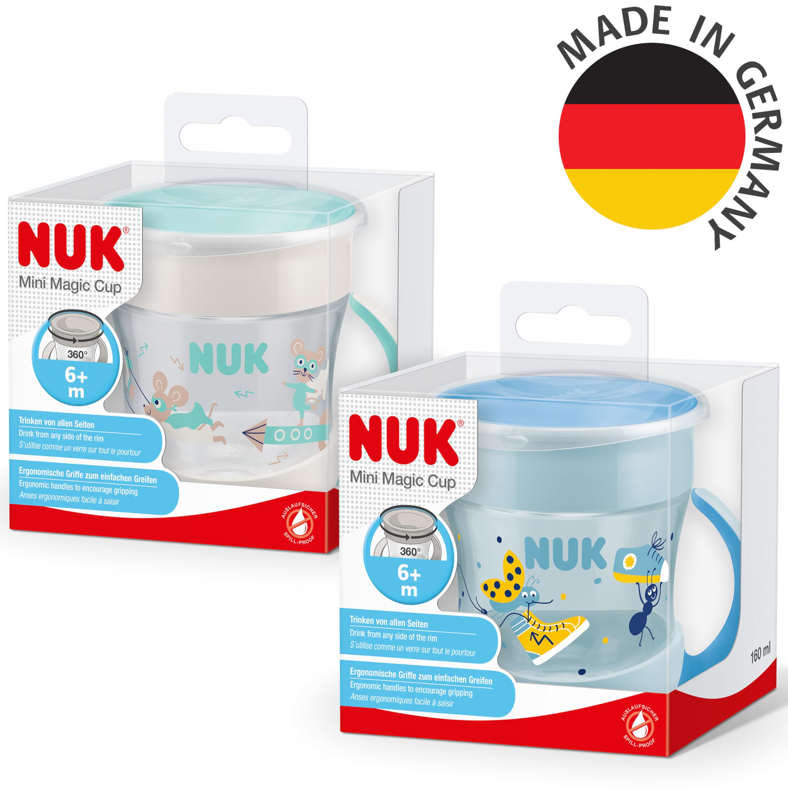 nuk-mini-magic-cup-tasse-d-apprentissage-360-6-mois-160-ml-bleu-et-turquoise-lot image 6