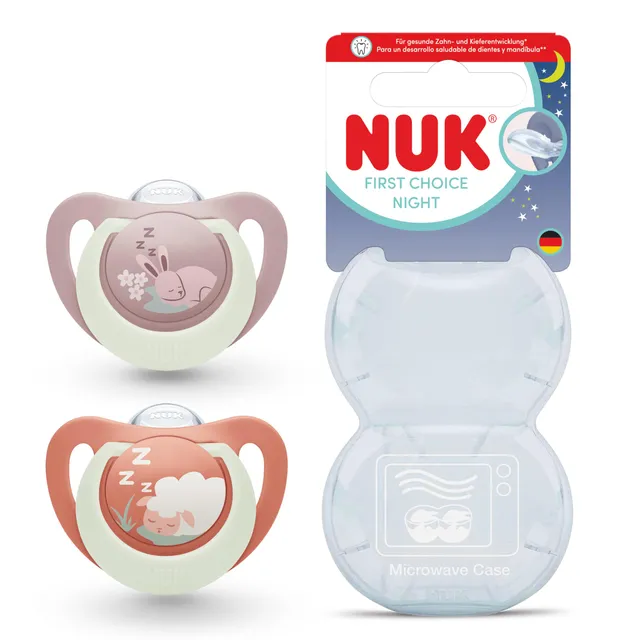 nuk-first-choice-night-sucette-18-36-mois image 1