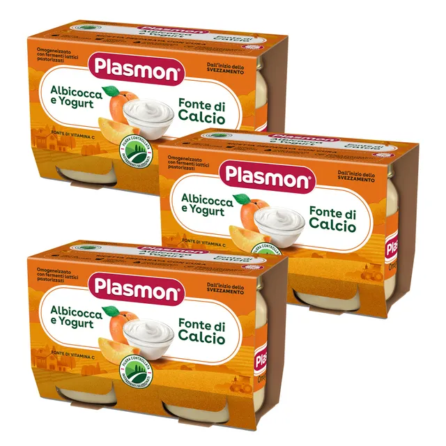 plasmon-abricot-et-yaourt-petit-pot-b-b-fruit-6x120g image 1