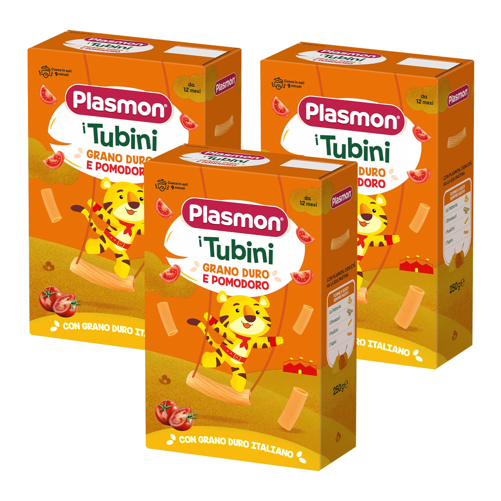 plasmon-pastina-tubini-di-grano-duro-3x250g-p-tes-b-b-d-s-12-mois image 1