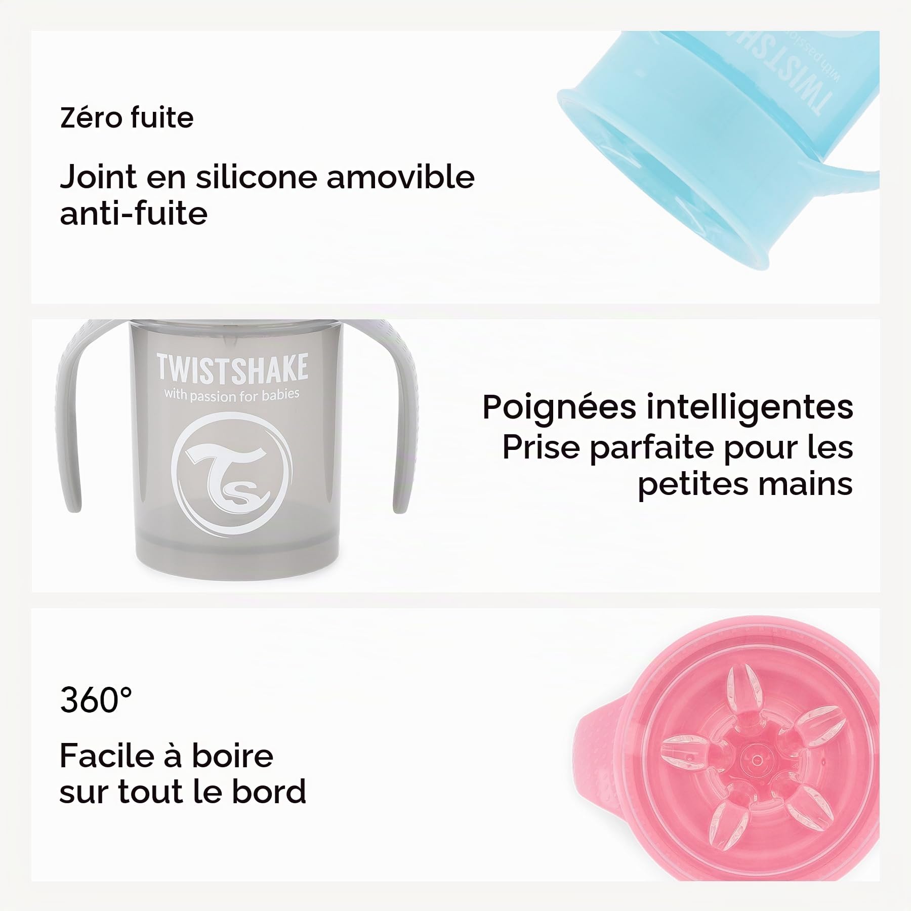 twistshake-tasse-360-gobelet-apprentissage-230-ml-avec-poign-es-blanc-6-mois image 4