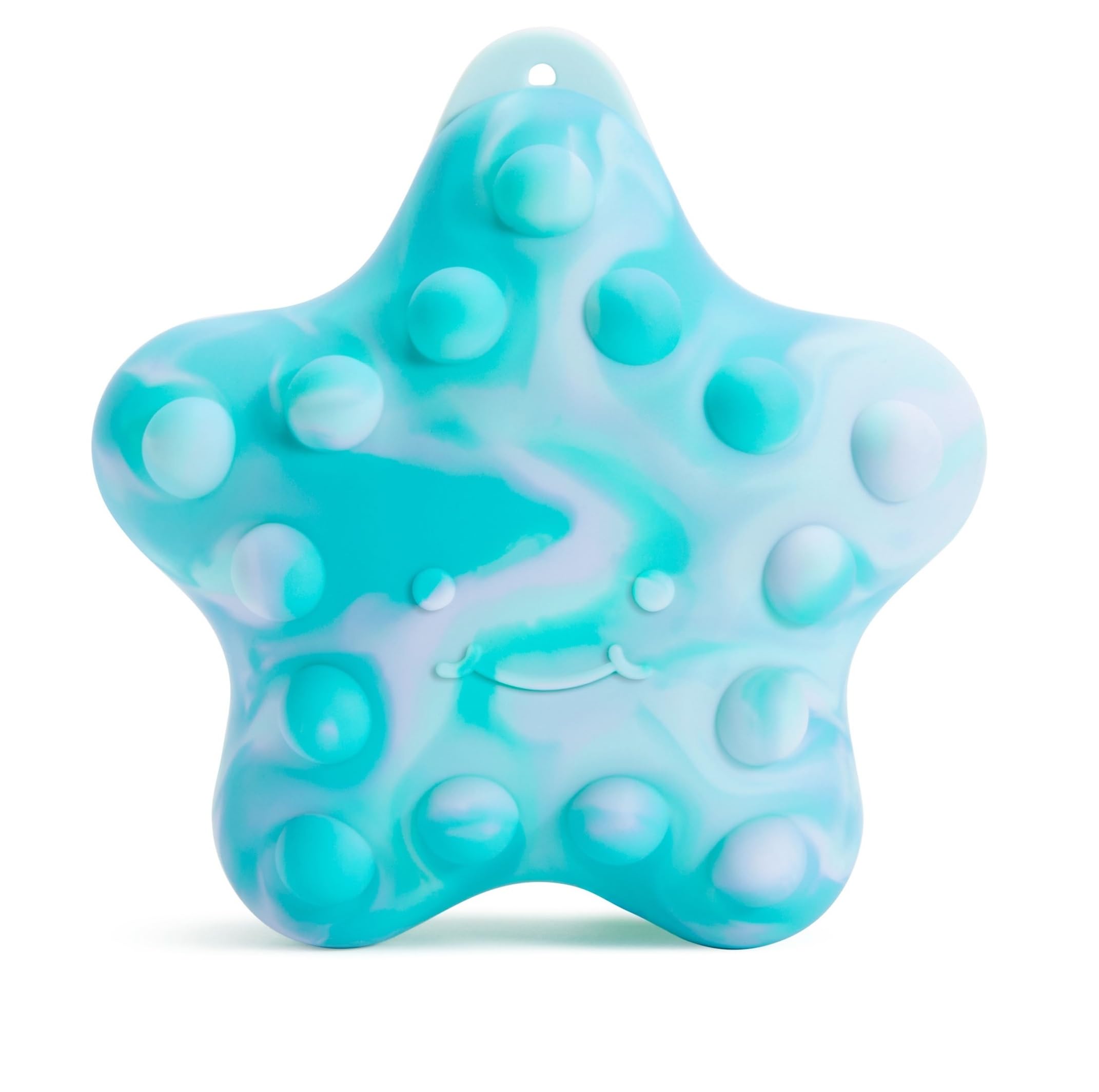 munchkin-pop-squish-jouet-de-bain-toile-de-mer-bleu-en-silicone-sans-moisissure image 1