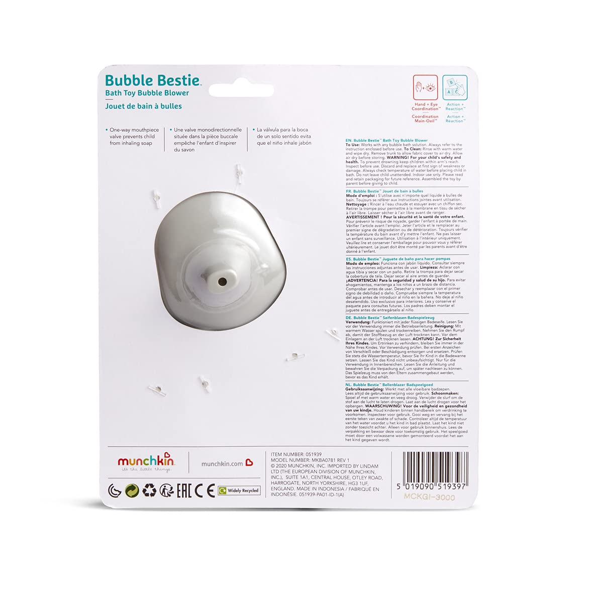 munchkin-jouet-de-bain-l-phant-barboteur-bulles image 6
