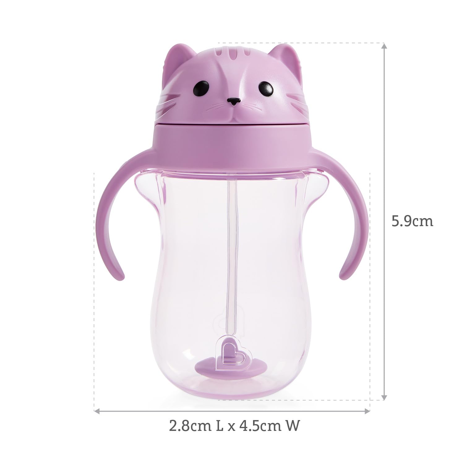 munchkin-any-angle-tasse-paille-lest-e-296-ml-click-lock-chat image 6