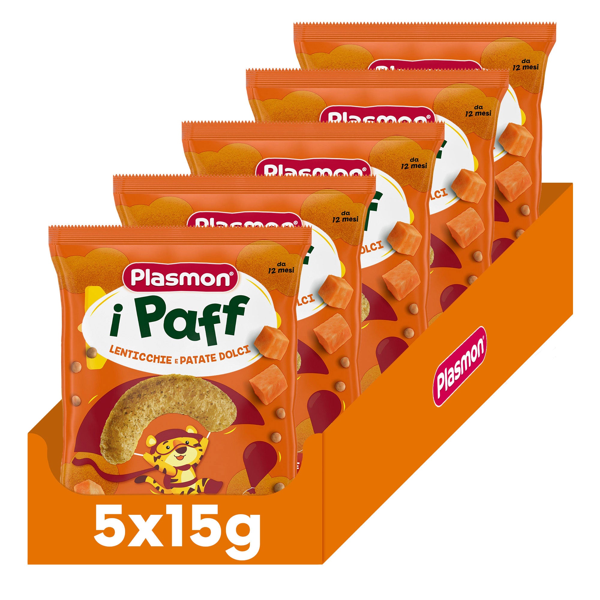 plasmon-snack-i-paff-lentilles-patate-douce-biscuit-b-b-5x15g image 1