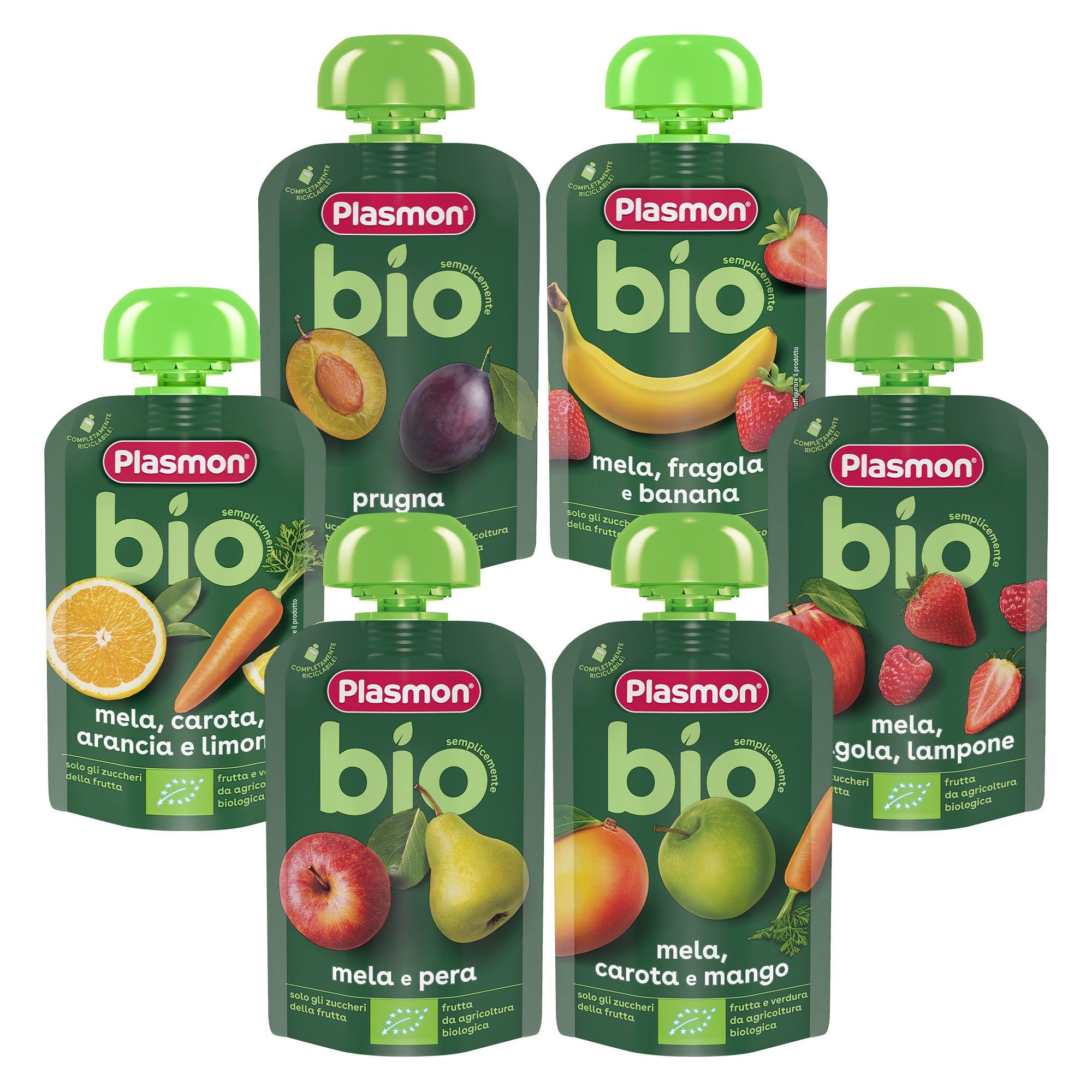 plasmon-frutta-bio-compote-b-b-bio-6x100g image 1