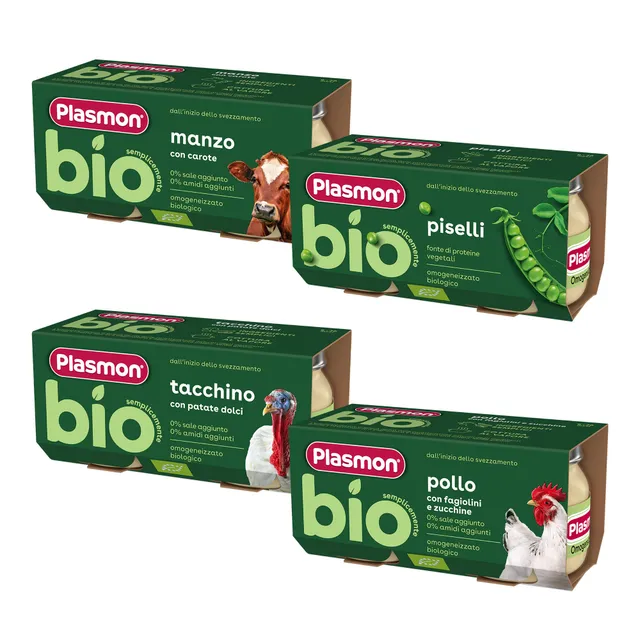 plasmon-bio-le-proteine-bio-omogeneizzato-viande-bio-6-x-80-g image 1