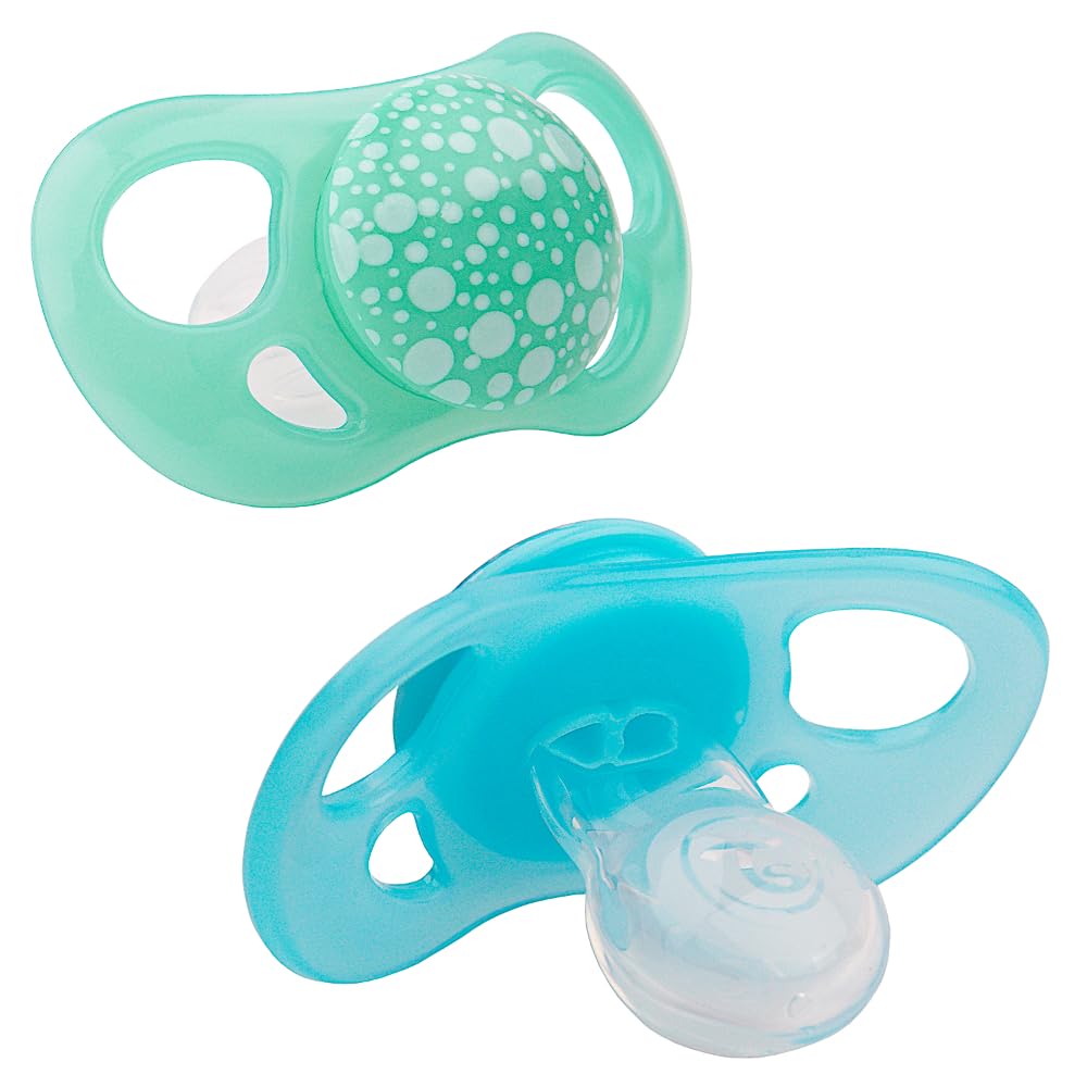 twistshake-sucette-orthodontique-ultra-light-6-mois-lot-de-2-bleu-vert image 2