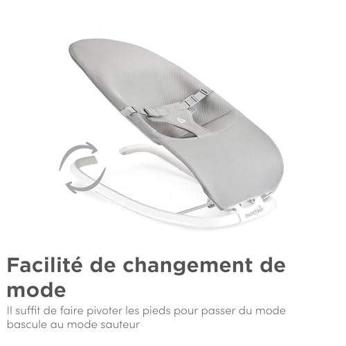 munchkin-bascule-rocker-printemps-2-en-1-transat-b-b-gris image 8
