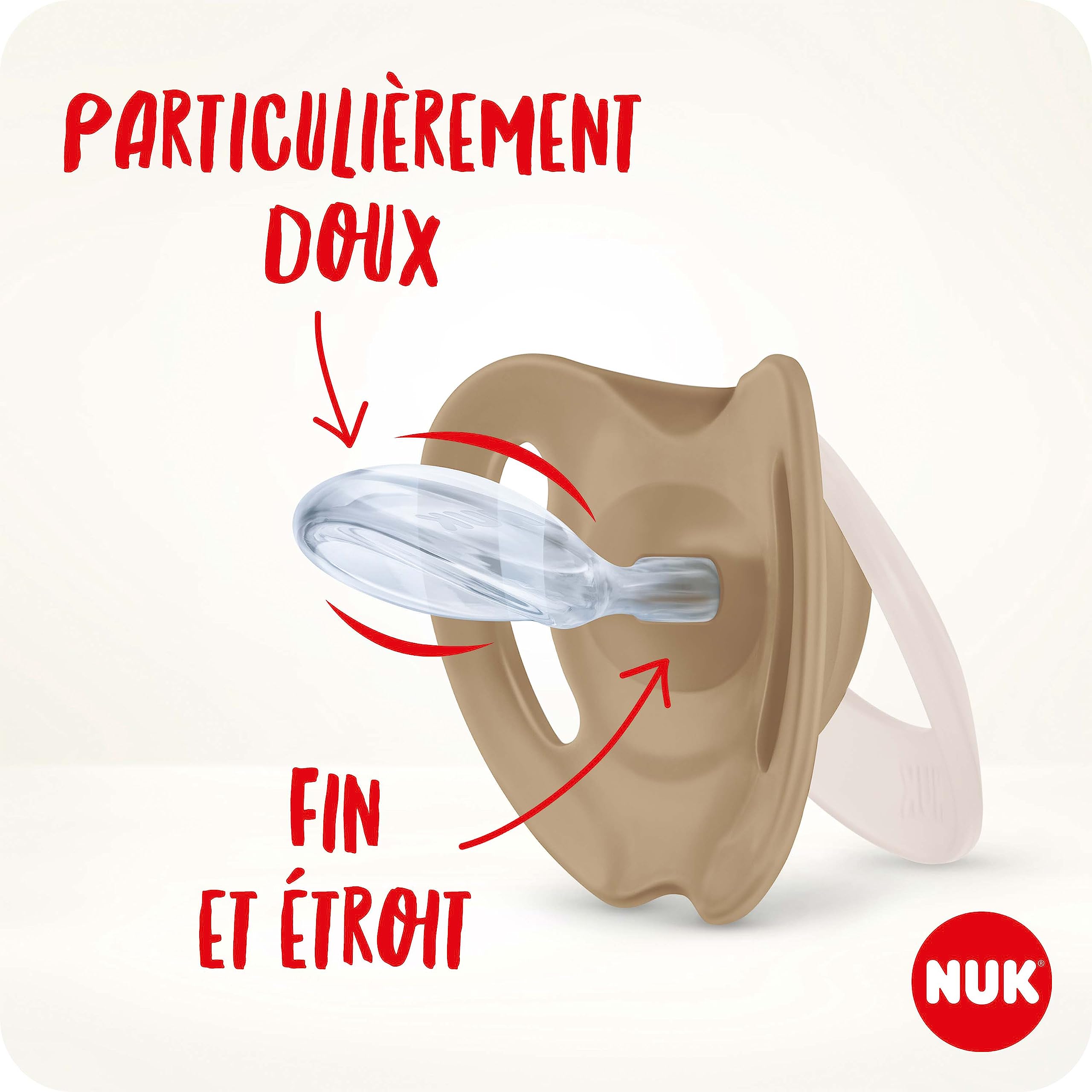 nuk-star-night-day-sucette-b-b-0-6-mois-silicone-phosphorescent-chat-rose-lot-de image 3