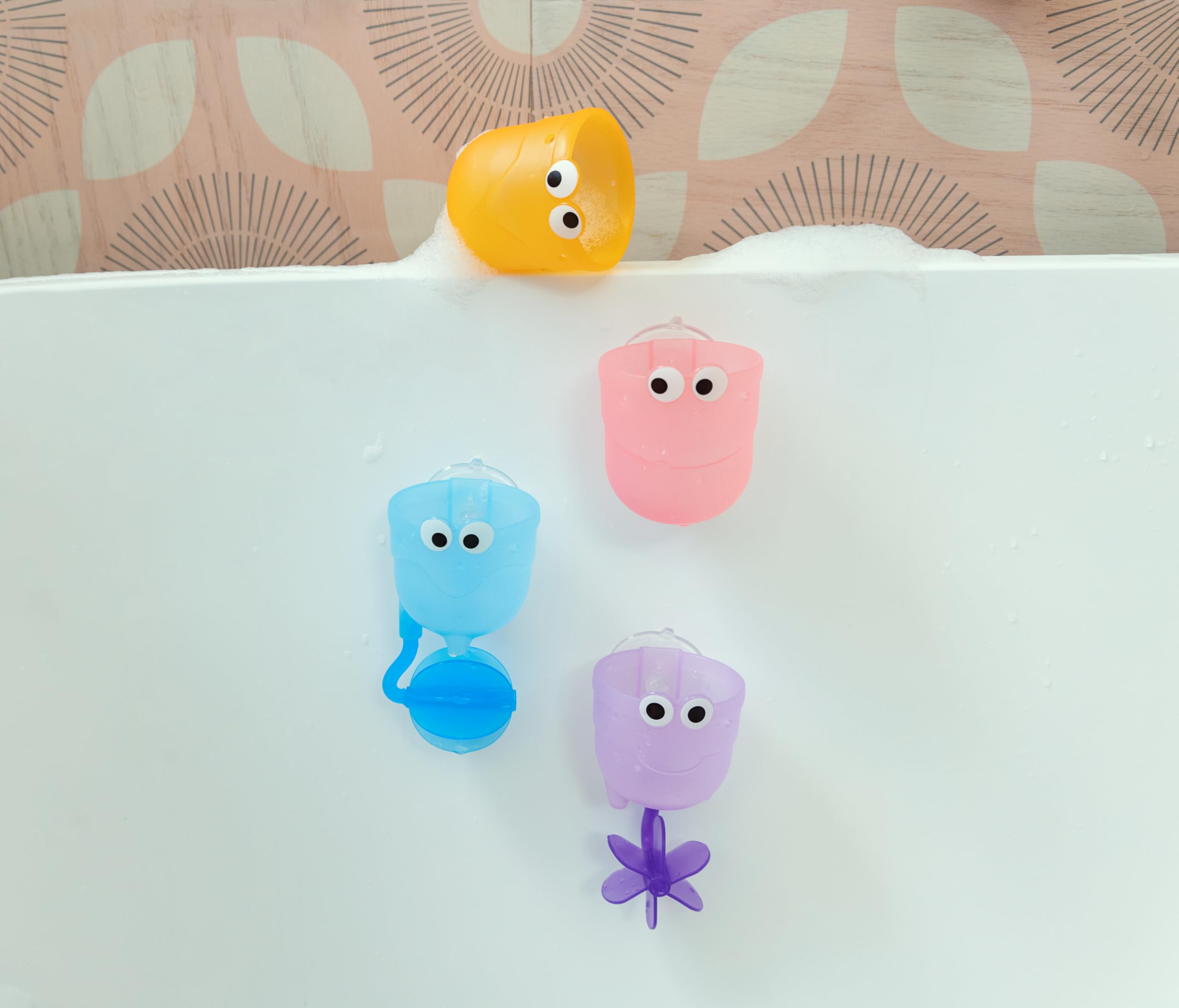 munchkin-falls-jouet-de-bain-cascade-e0-ventouses-3-gobelets-tasse-verseuse image 4