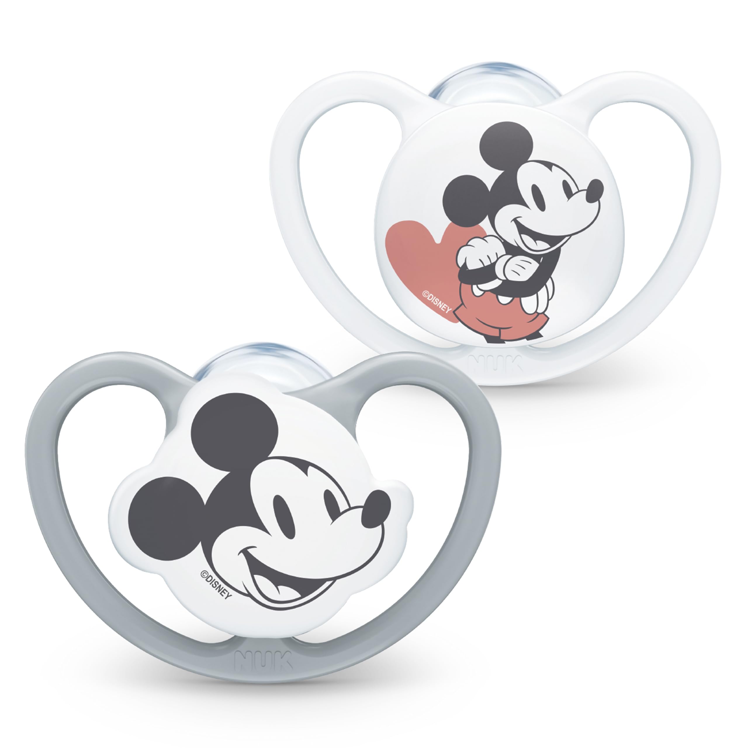 nuk-space-baby-sucette-b-b-6-18-mois-silicone-mickey-mouse-ventilation-extra-lar image 1