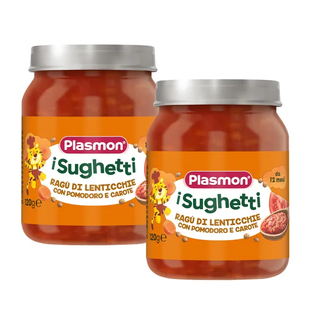 plasmon-sughetto-rag-di-lenticchie-sauce-b-b-2x120g image 1