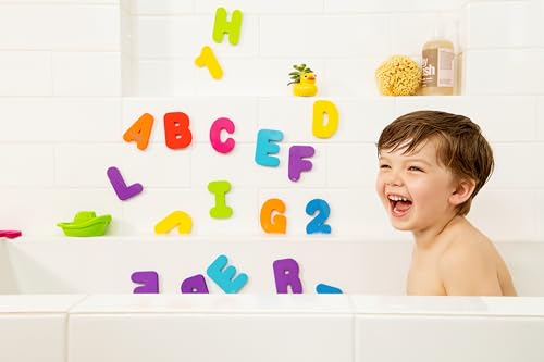 munchkin-learn-lettres-et-nombres-de-bain-en-mousse-36-pi-ces-flottantes image 8