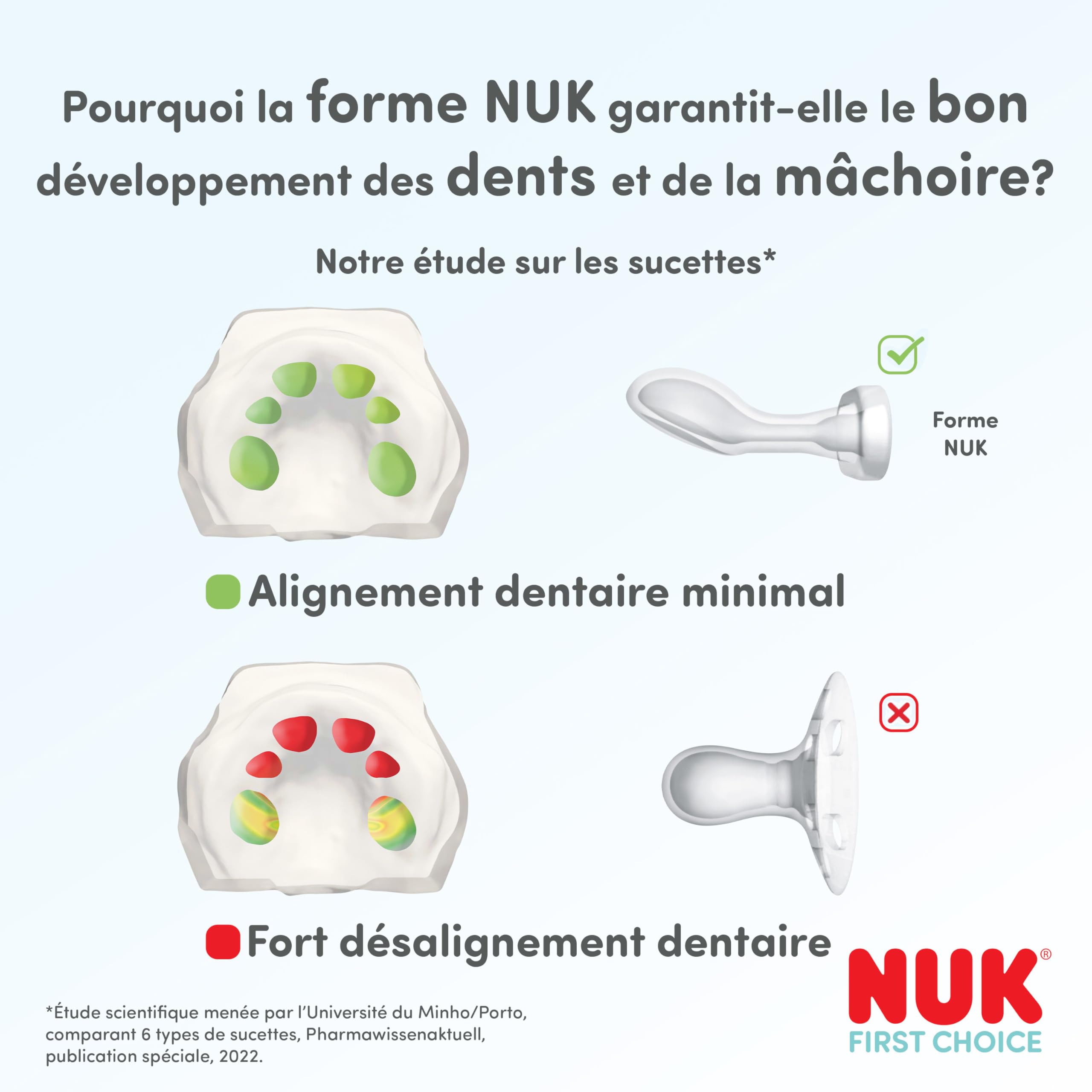 nuk-first-choice-classic-day-night-sucettes-6-18-mois-lot-de-4-phosphorescentes image 5