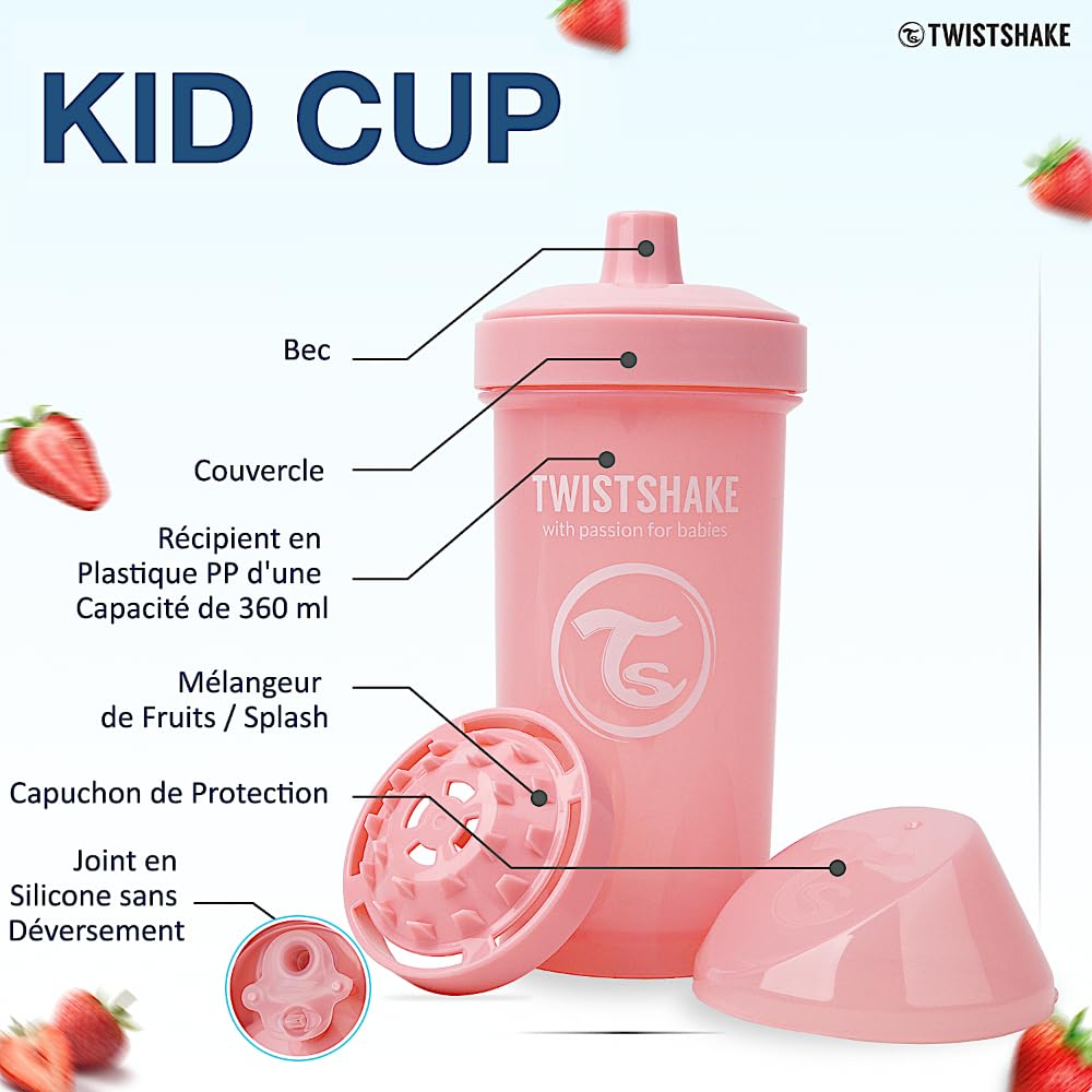 twistshake-set-4-gobelets-b-b-360-mini-paille-kid-rose-pastel image 5