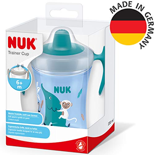 nuk-trainer-cup-tasse-d-apprentissage-antifuite-230-ml-bleu-singe-d-s-6-mois image 5