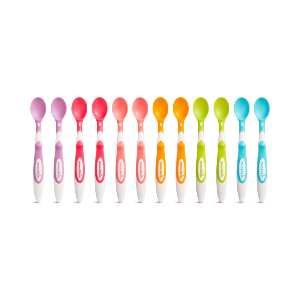 munchkin-lot-de-12-cuill-res-b-b-pointe-souple-4-mois-manches-ergonomiques-sans- image 6