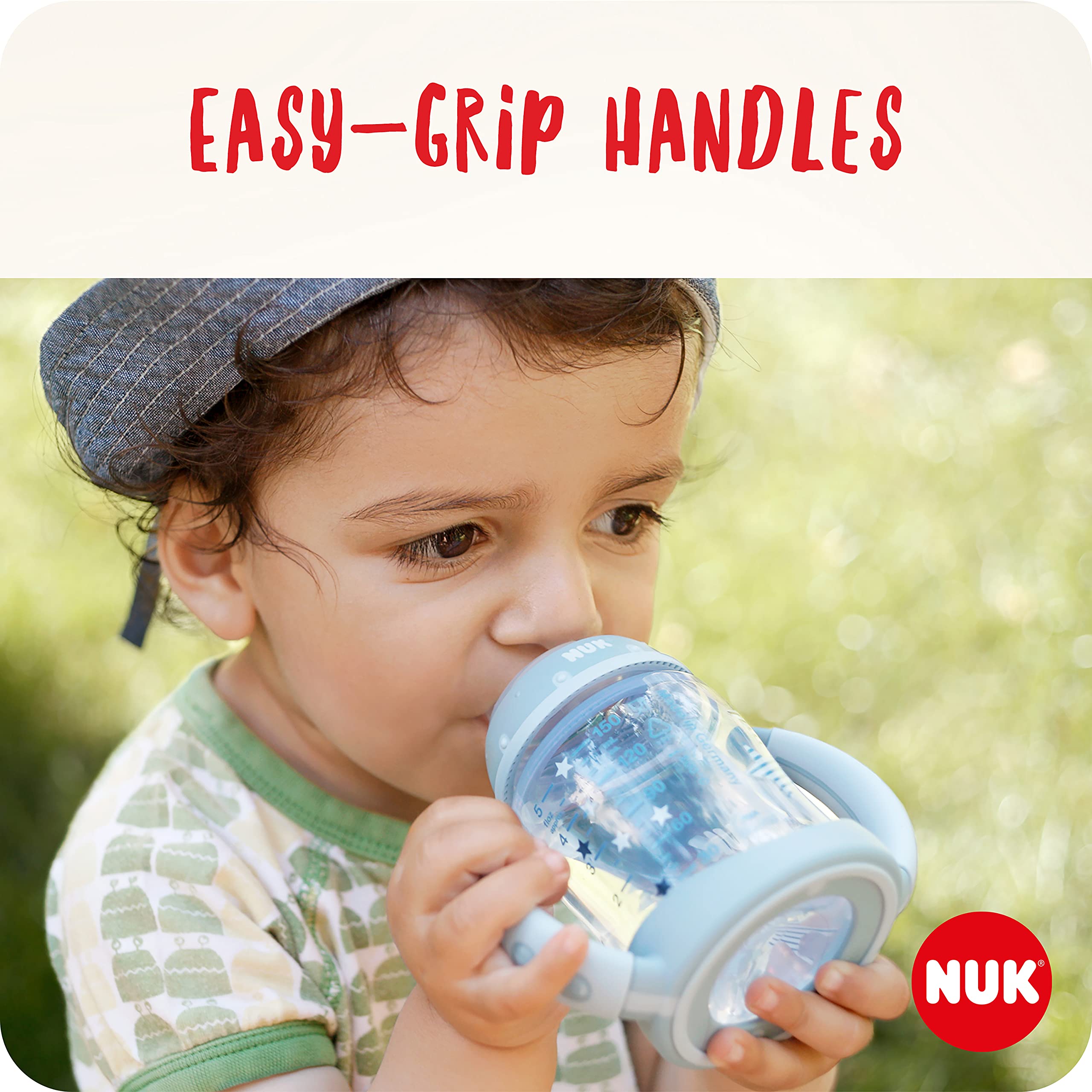 nuk-first-choice-tasse-d-apprentissage-bec-6-18-mois-150-ml-ballons-blanc image 4