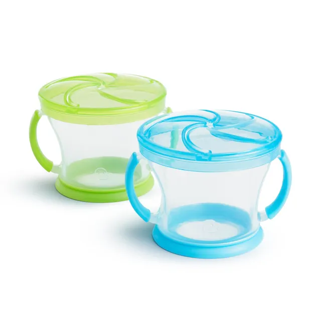 munchkin-snack-catcher-anti-renversement-bo-te-snacks-b-b-lot-de-2-bleu-vert image 1