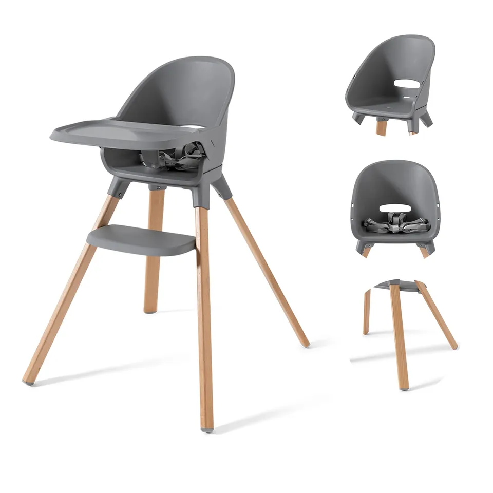twistshake-chaise-haute-b-b-bois-de-h-tre-gris-6-36-mois-jusqu-15-kg image 1