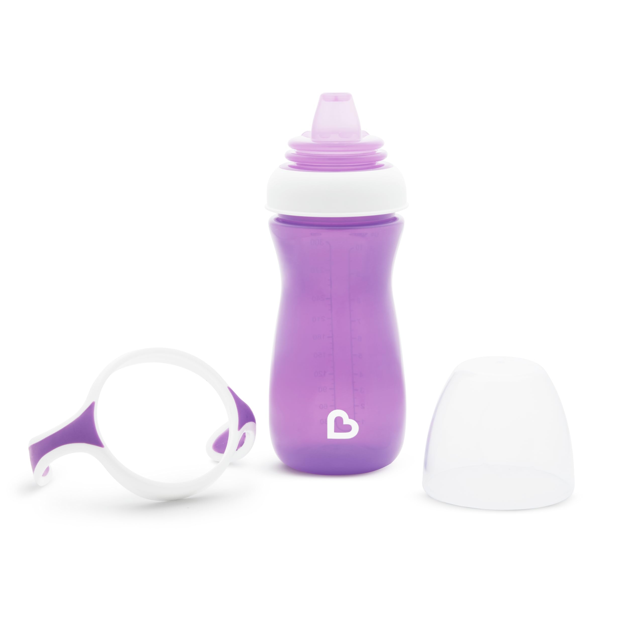 munchkin-gentle-transition-tasse-d-apprentissage-296-ml-lot-de-2-violet-rose-d-s image 7