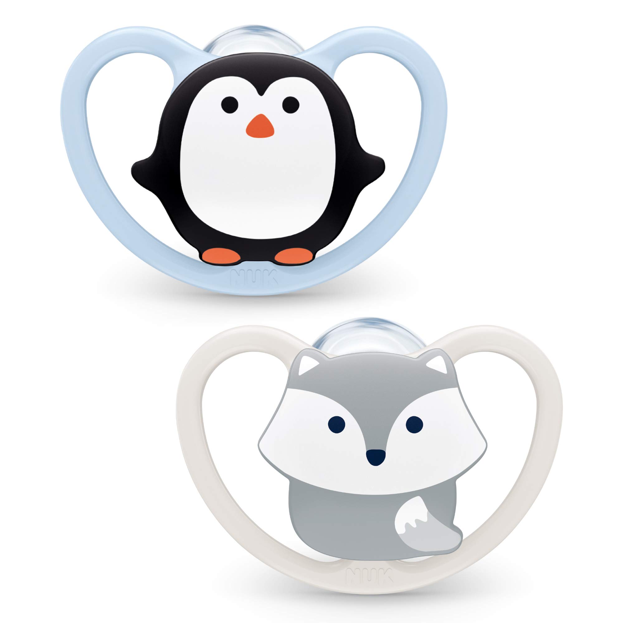 nuk-space-sucette-silicone-6-18-mois-lion-lot-de-2-sans-bpa image 7