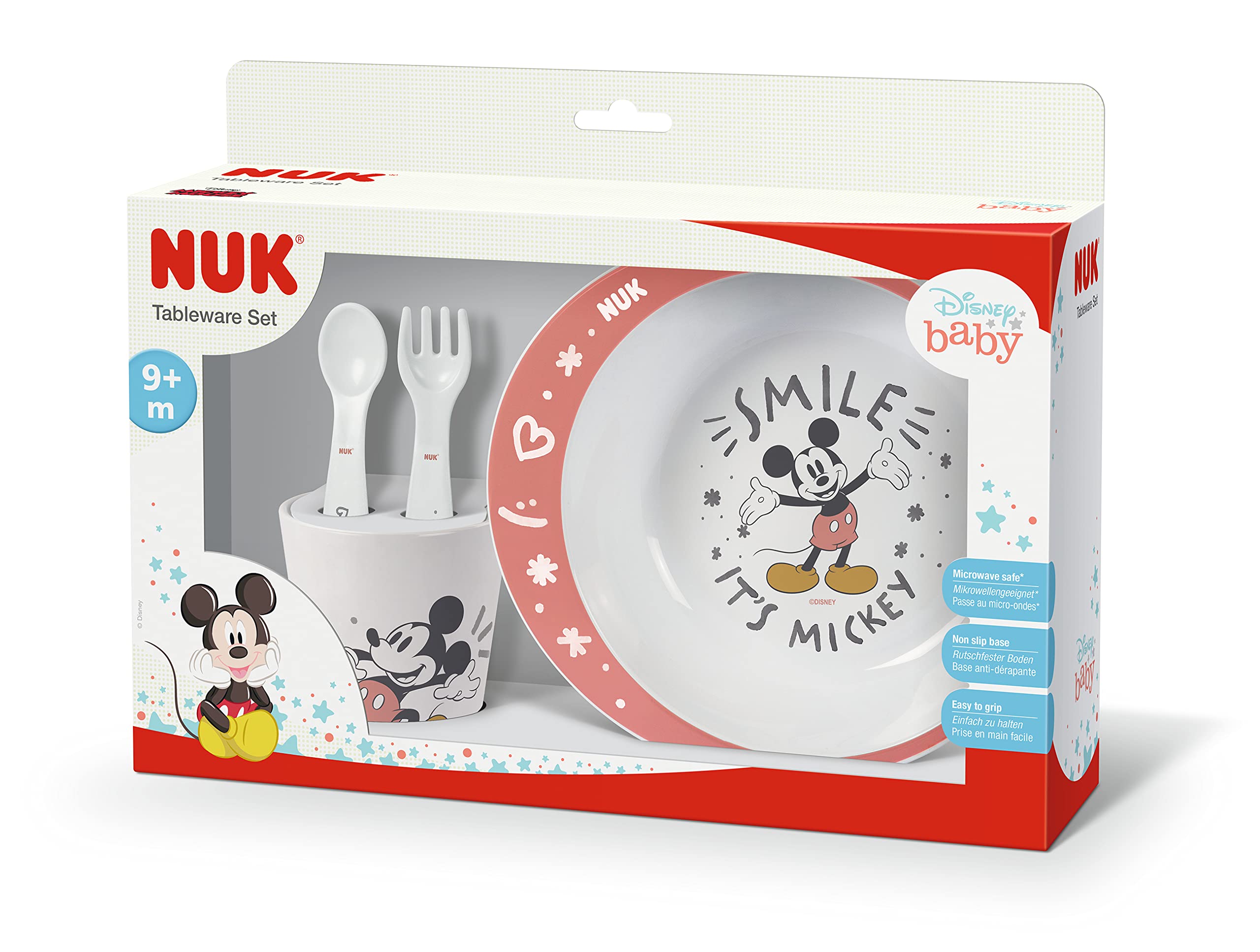 nuk-ensemble-vaisselle-b-b-disney-mickey-mouse-6-mois-assiette-fourchette-cuill- image 2