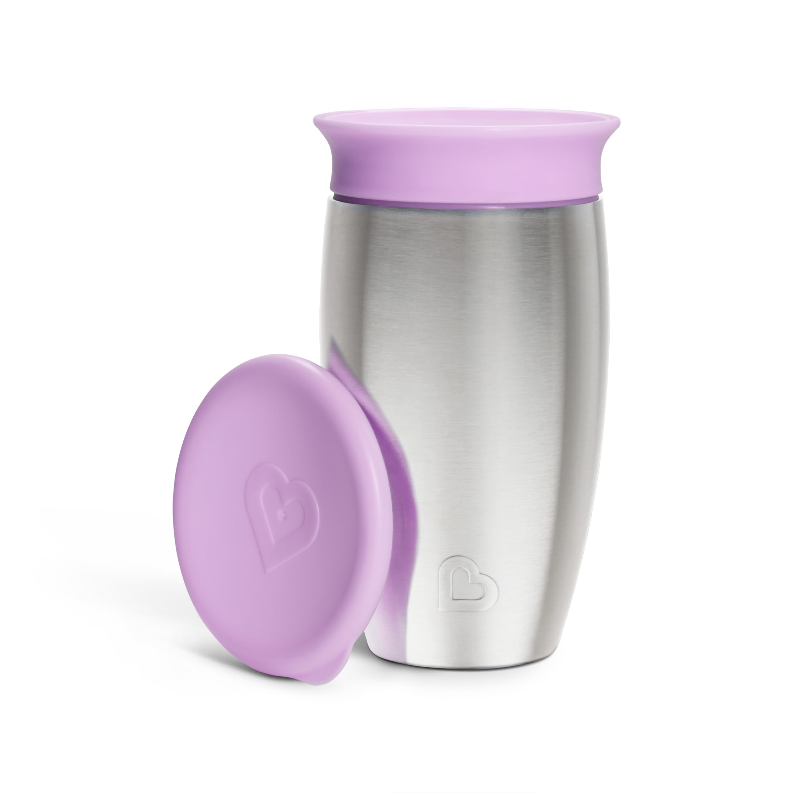 munchkin-miracle-360-tasse-inox-296-ml-violet-12m-anti-fuite image 3