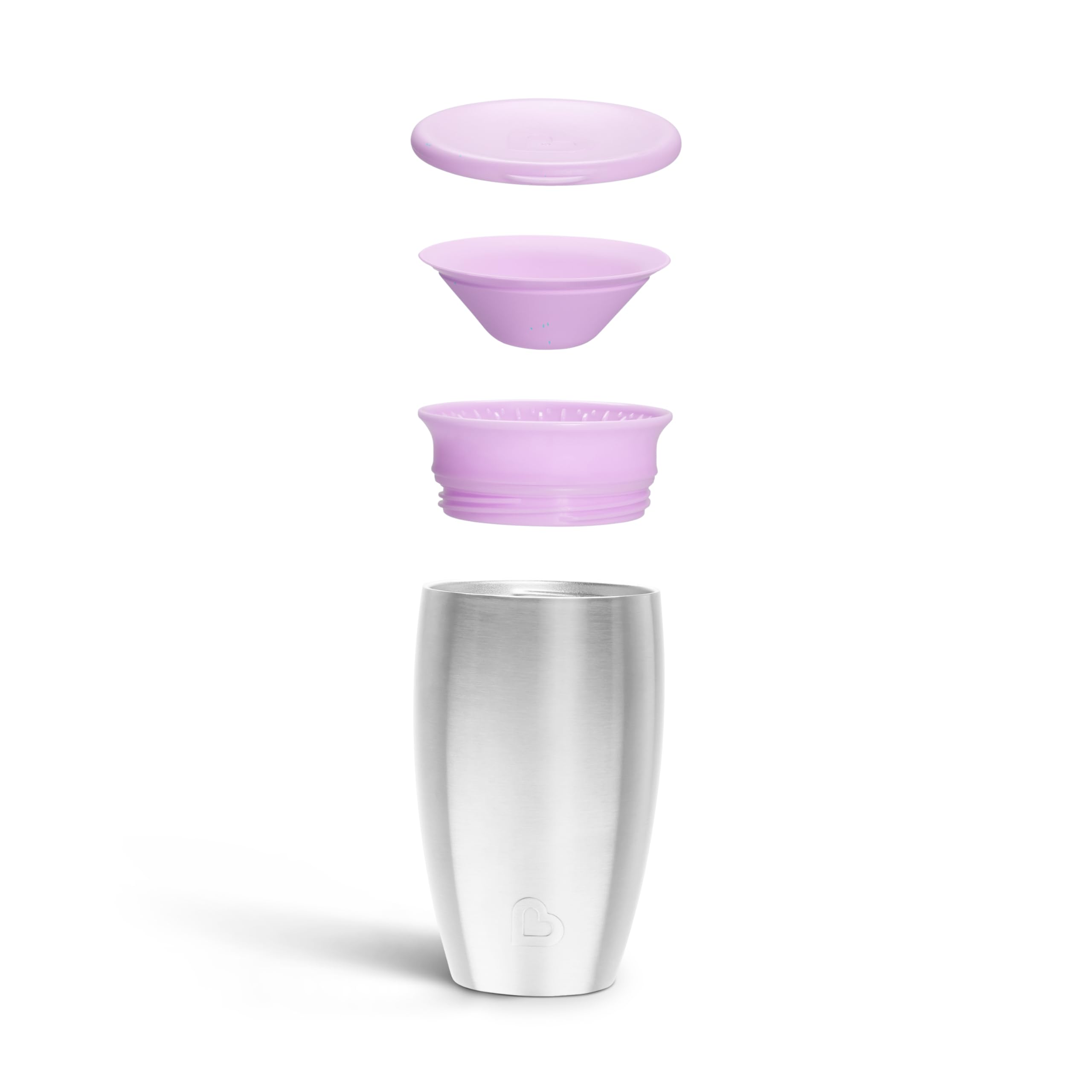 munchkin-miracle-360-tasse-inox-296-ml-violet-12m-anti-fuite image 5