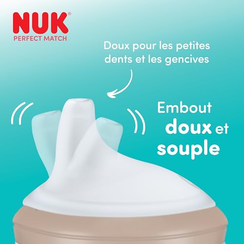 nuk-perfect-match-learner-becs-silicone-6-mois-et-lot-de-2 image 5