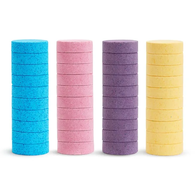 munchkin-colour-buddies-40-bombes-de-bain-enfant-couleur-hydratantes image 1
