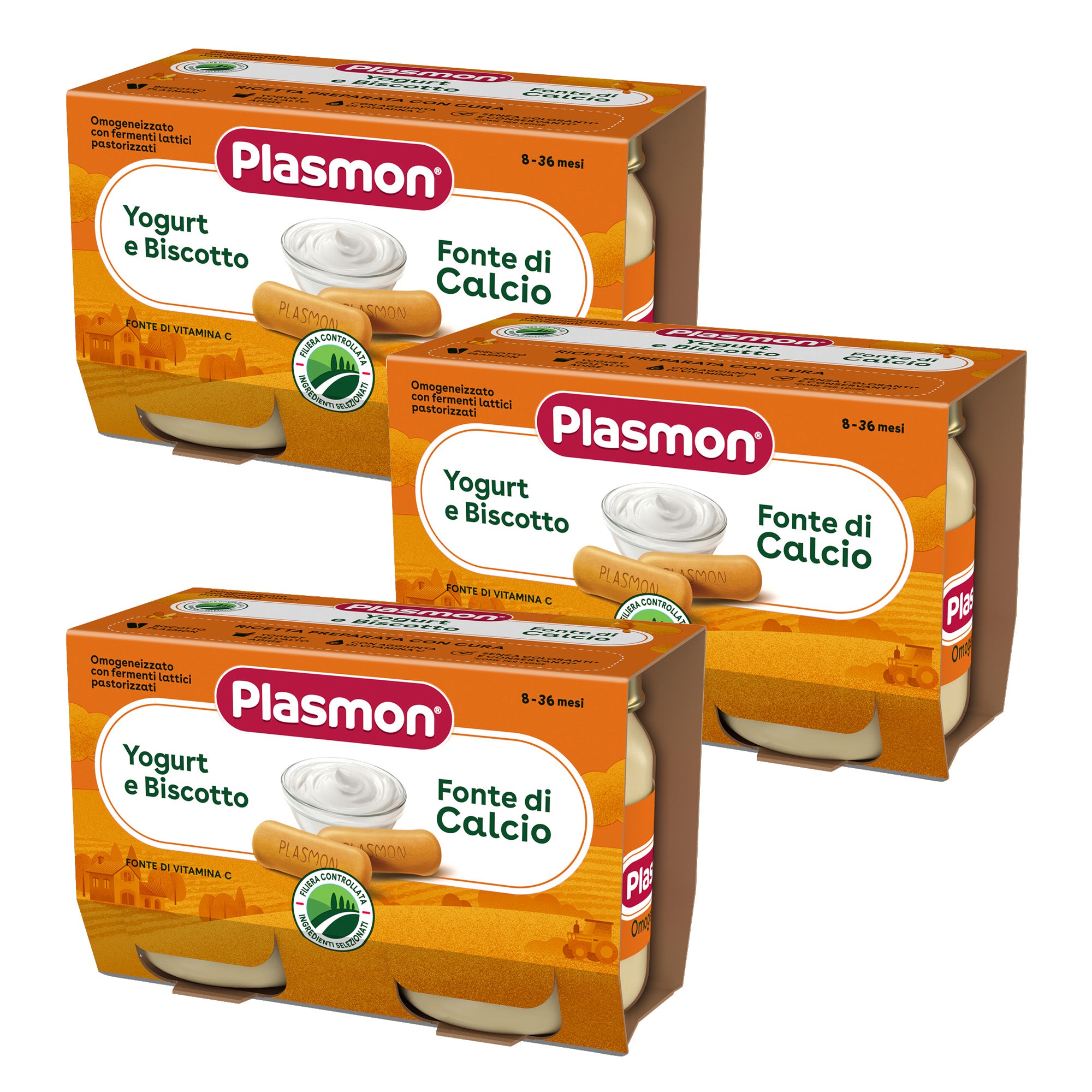 plasmon-omogeneizzato-yaourt-biscuit-3x-2x120g image 1