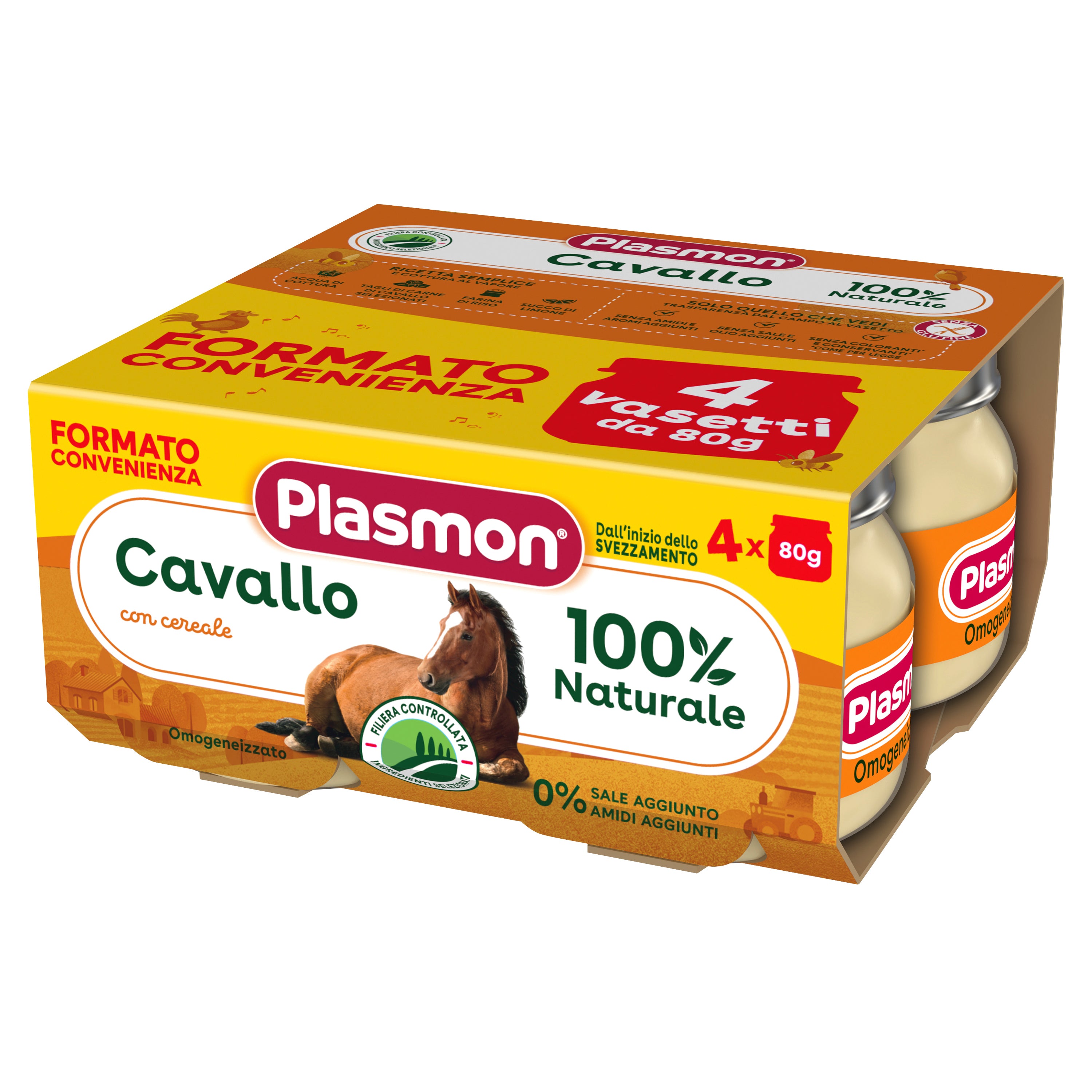 plasmon-omogeneizzato-carne-cavallo-e-cereale-4x80g-petit-pot-viande-b-b image 1