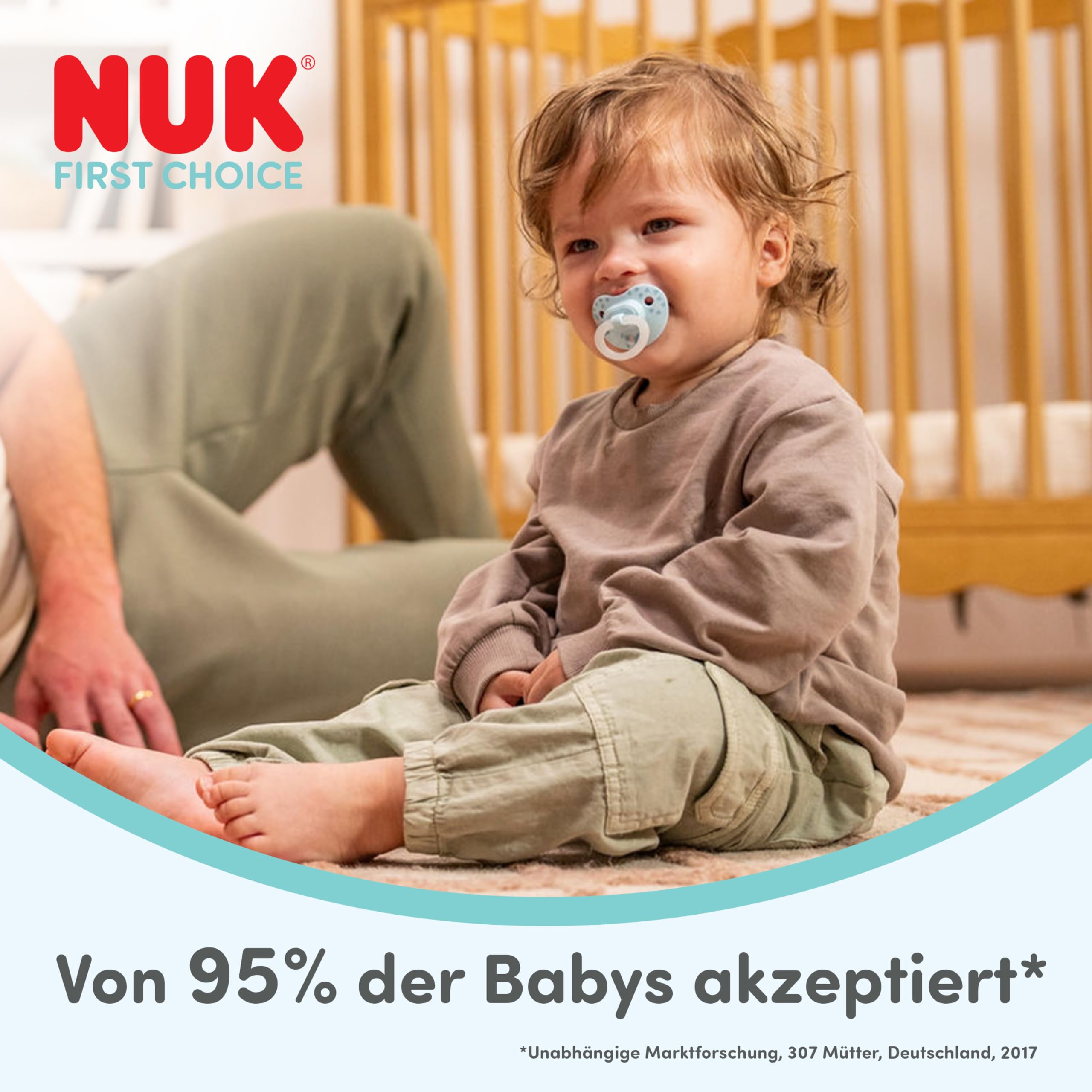 nuk-sucettes-first-choice-classic-night-6-18-mois-lot-de-2 image 2