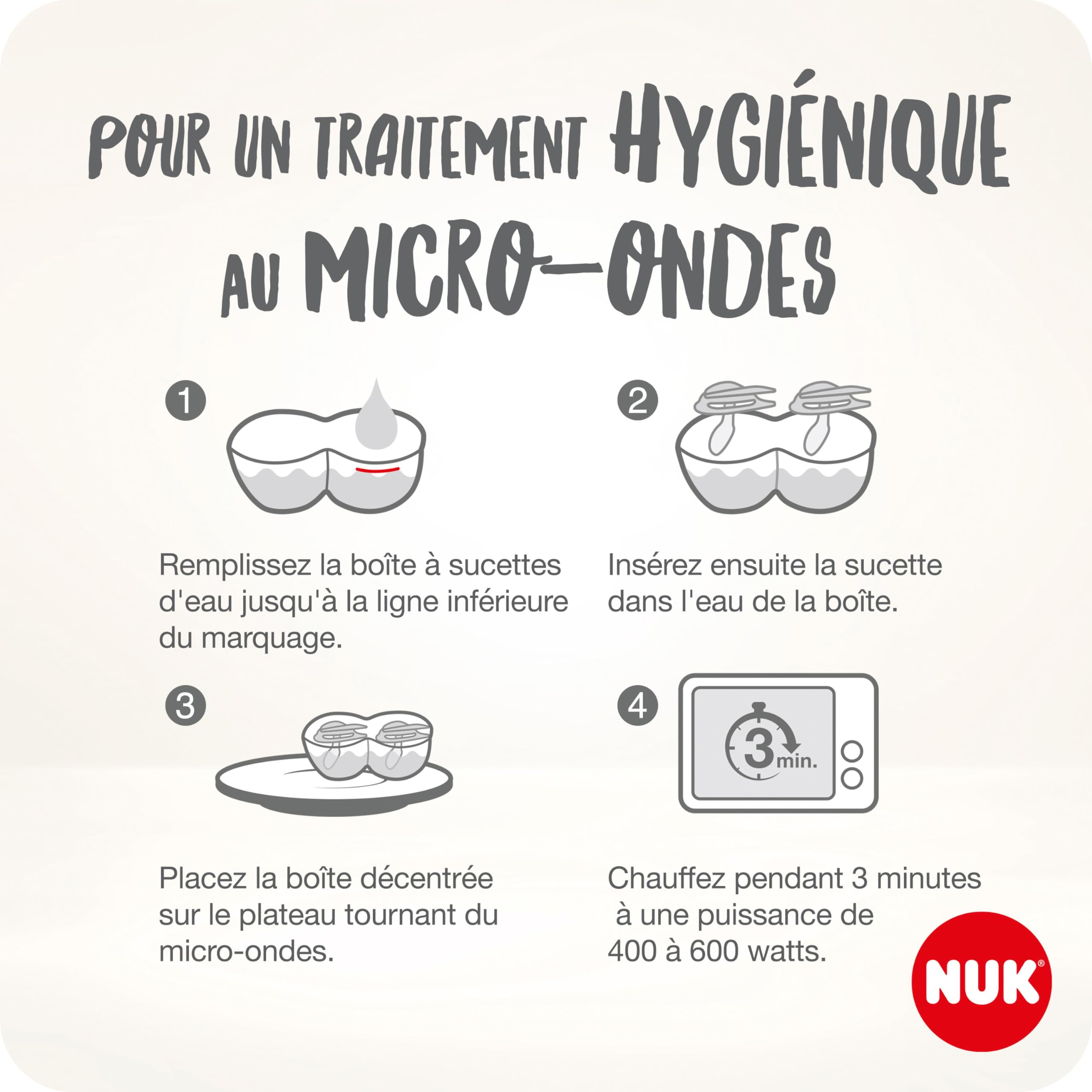 nuk-mommyfeel-sucette-b-b-0-9-mois-silicone-compatible-allaitement-gris-beige-et image 5