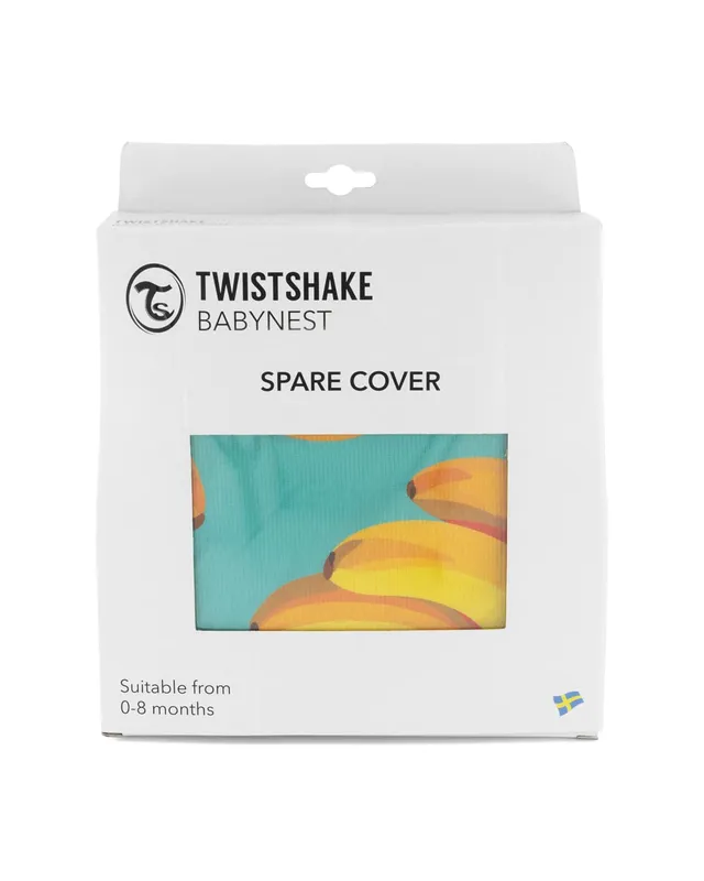 twistshake-baby-nest-housse-r-ducteur-de-lit-100-coton-bananes-turquoise image 1