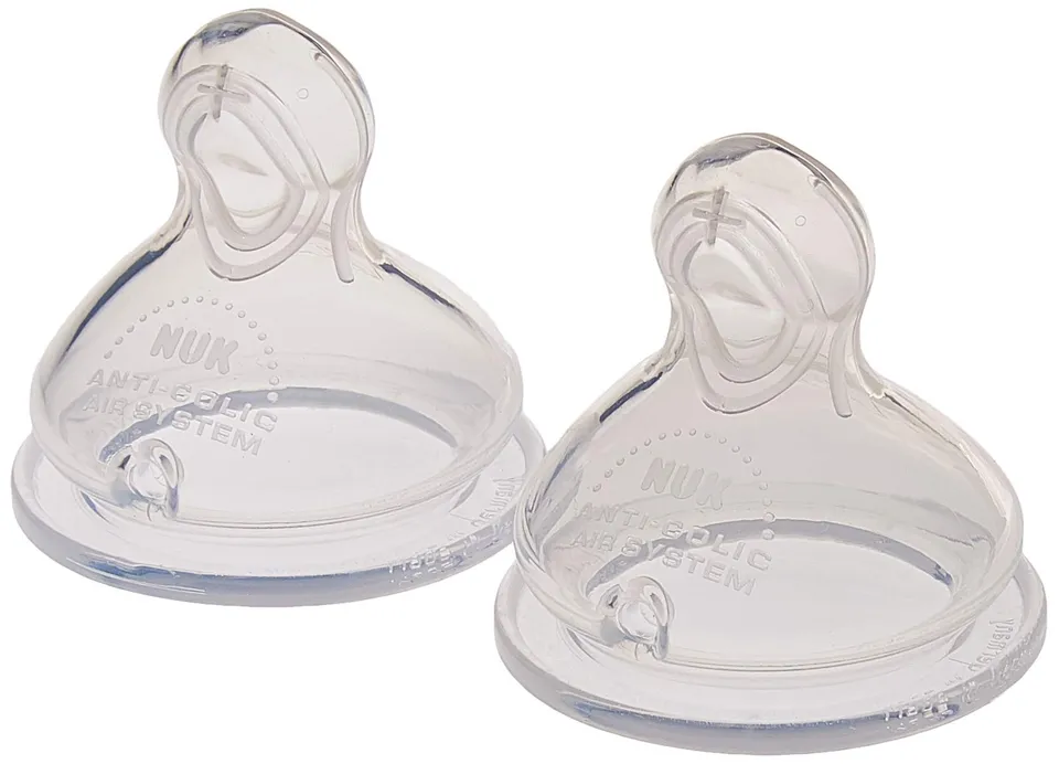 nuk-serenity-plus-t-tines-de-rechange-silicone-6-18-mois-lot-de-2 image 1