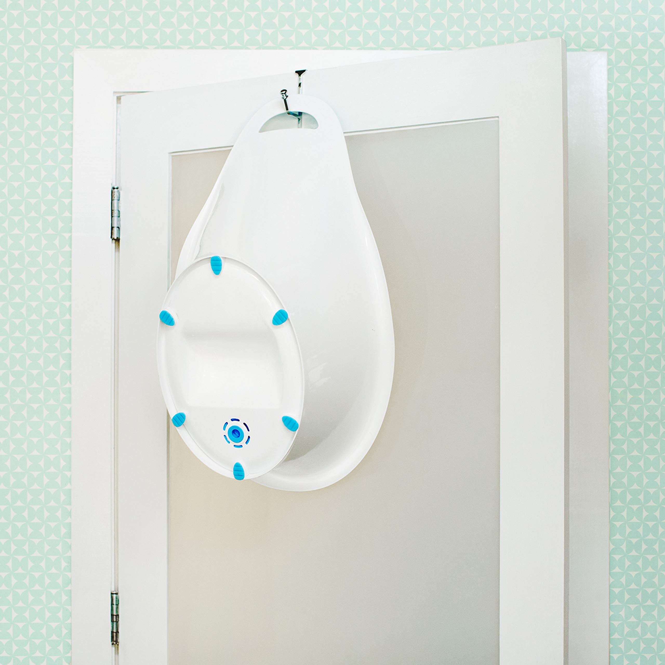 munchkin-sit-and-soak-baignoire-b-b-0-12-mois-blanche-avec-dossier-mousse image 4