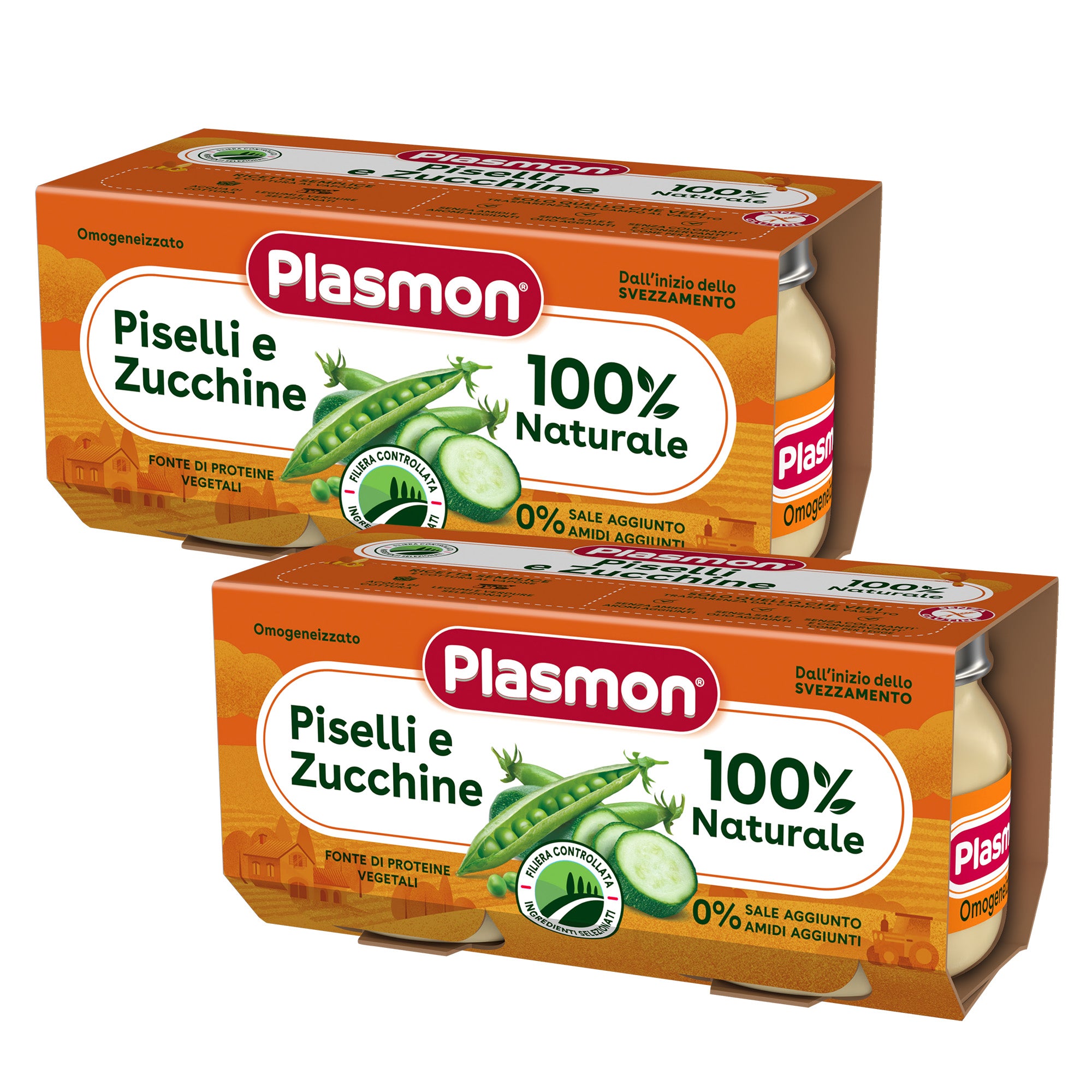 plasmon-omogeneizzato-piselli-zucchine-2-x-2x80g image 1