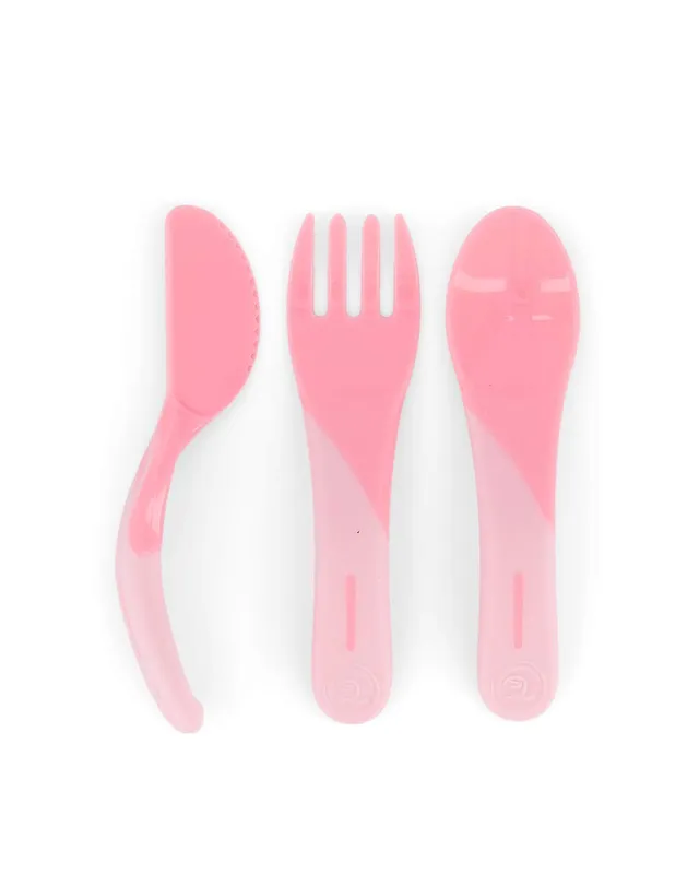 twistshake-couverts-b-b-6m-cuill-re-fourchette-couteau-rose-lot-de-3 image 1